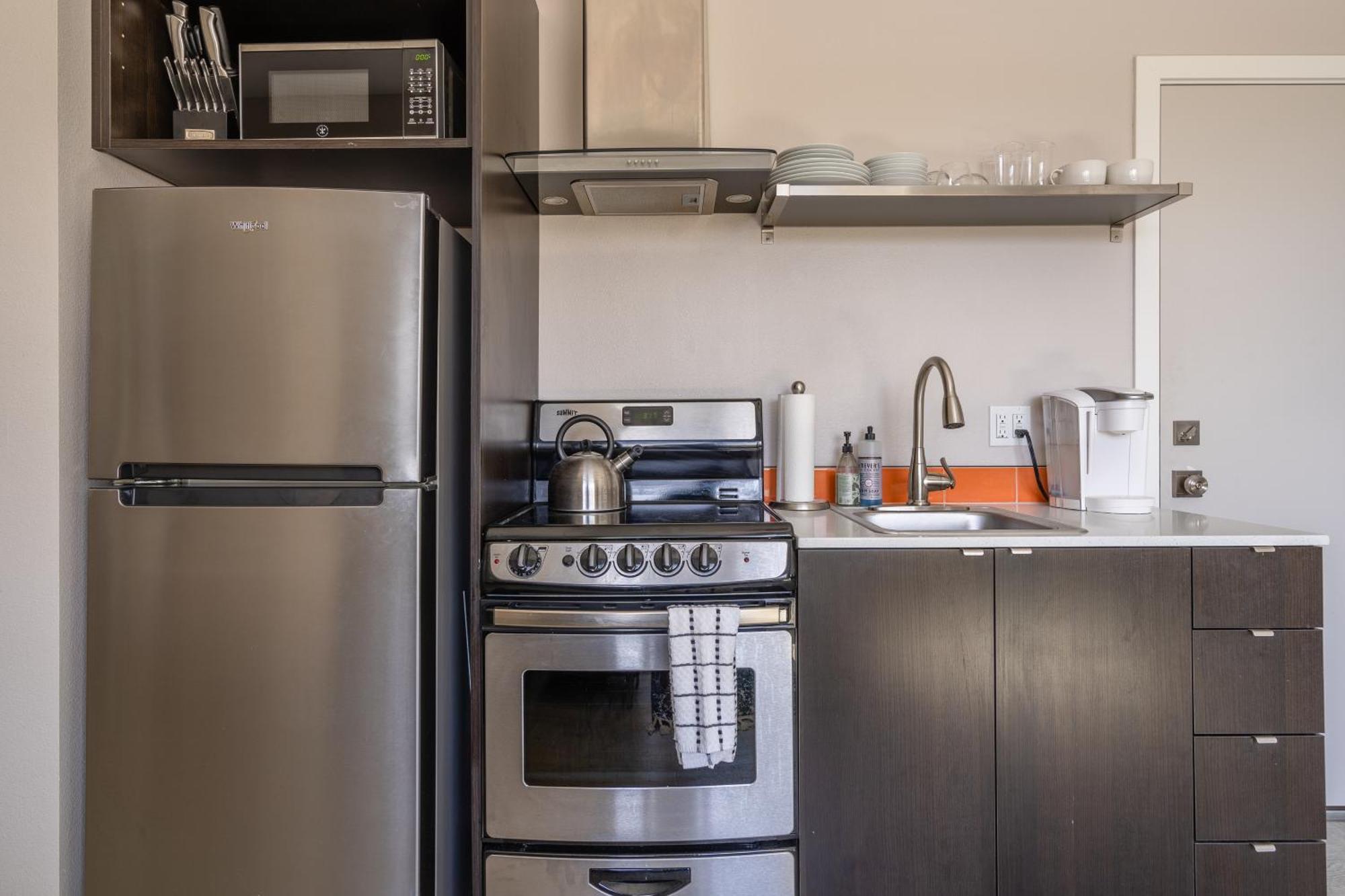 Sunny Studio Apartment - Food Carts, Coffee & Bars Portland Dış mekan fotoğraf
