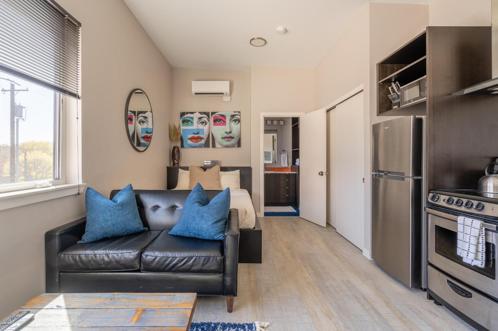 Sunny Studio Apartment - Food Carts, Coffee & Bars Portland Dış mekan fotoğraf
