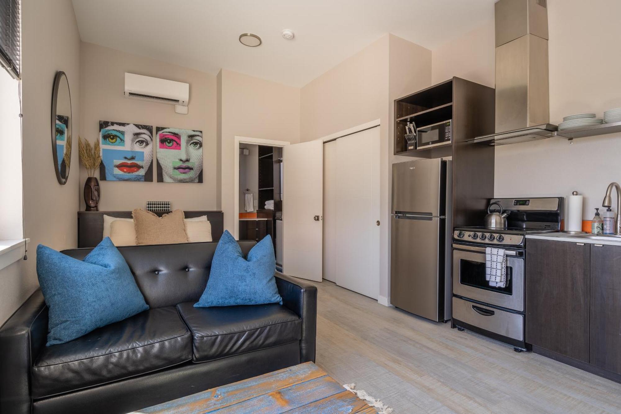 Sunny Studio Apartment - Food Carts, Coffee & Bars Portland Dış mekan fotoğraf